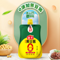 海天零添加酱0添加黄豆酱300g下饭拌面手抓饼东北大酱厨房调料