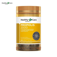 [澳洲进口]Healthy Care黑蜂胶软胶囊2000mg 200粒