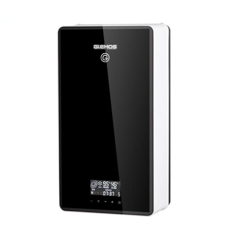 格林姆斯(GLEMOS)GS2-65A速热式电热水器 4G睿频双胆循环时间设定全智能恒温10升储水7000W 黑色