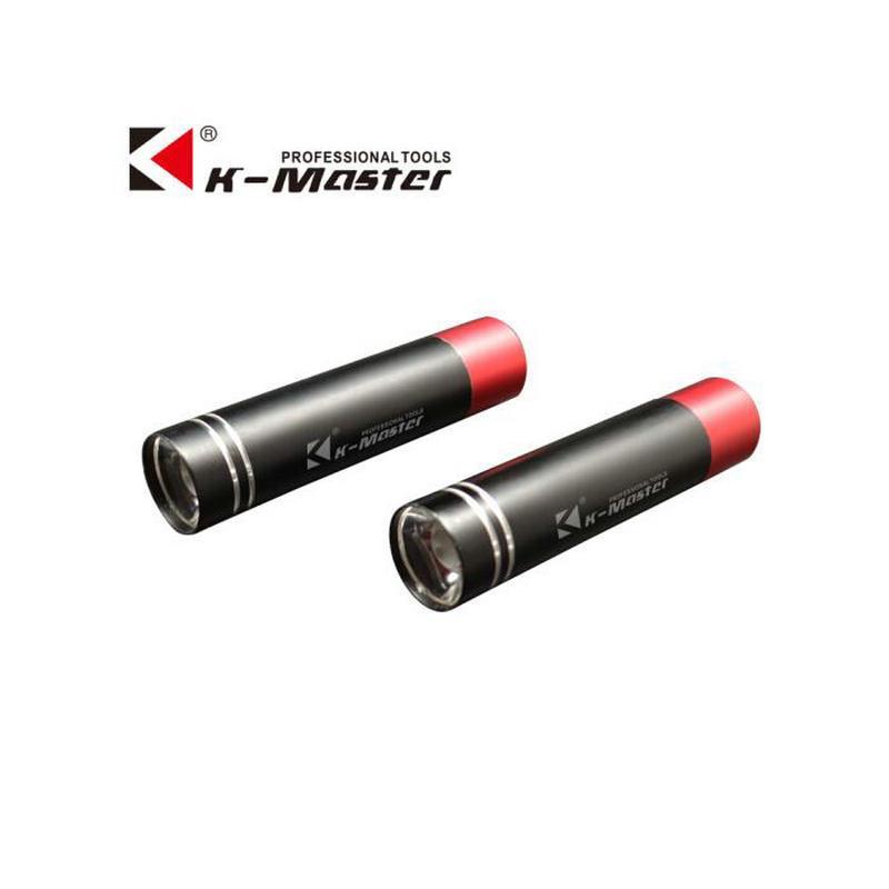 凯马特K-Maste 双色1W强光铝合金LED电筒手电照明 KMT-0152