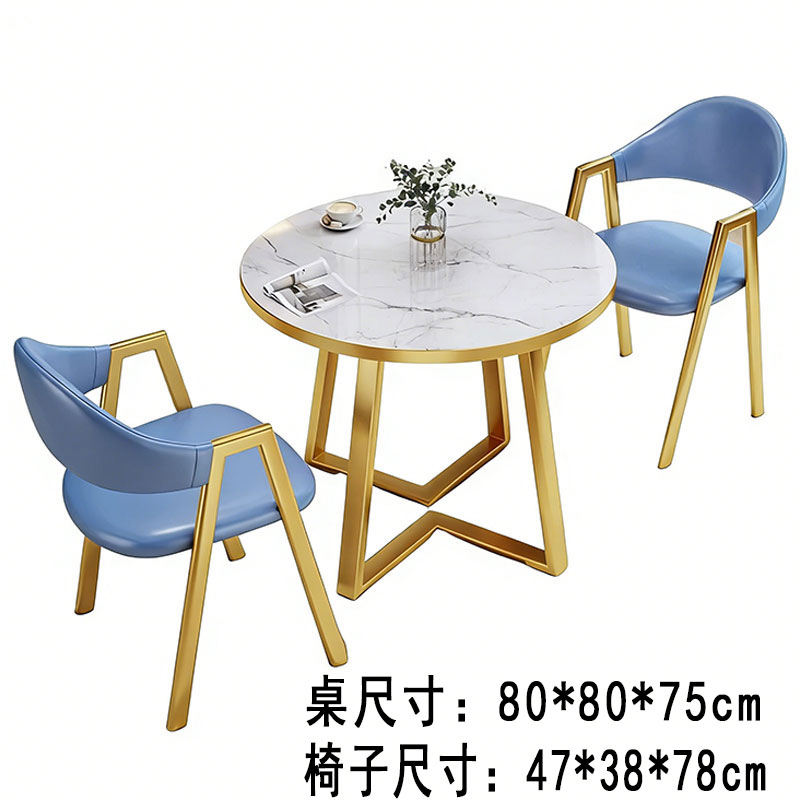 鑫睿辉 接待桌椅 一桌二椅 套高清大图