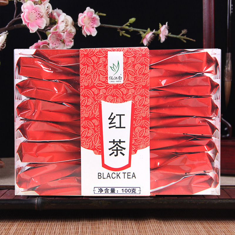 忆江南茶叶红茶香浓醇厚鲜甜爽口工夫红茶塑盒红茶100g
