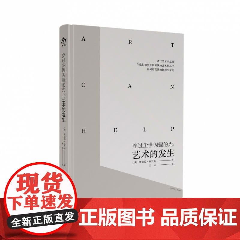 穿过尘世闪耀的光:艺术的发生 Art Can Help 罗伯特·亚当斯 人文、艺术、社会和自然的摄影艺术评论集图片