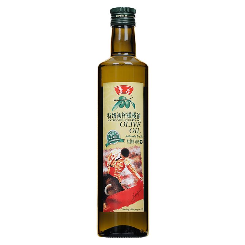 鲁花橄榄油 粮油 食用油500ml 单瓶装