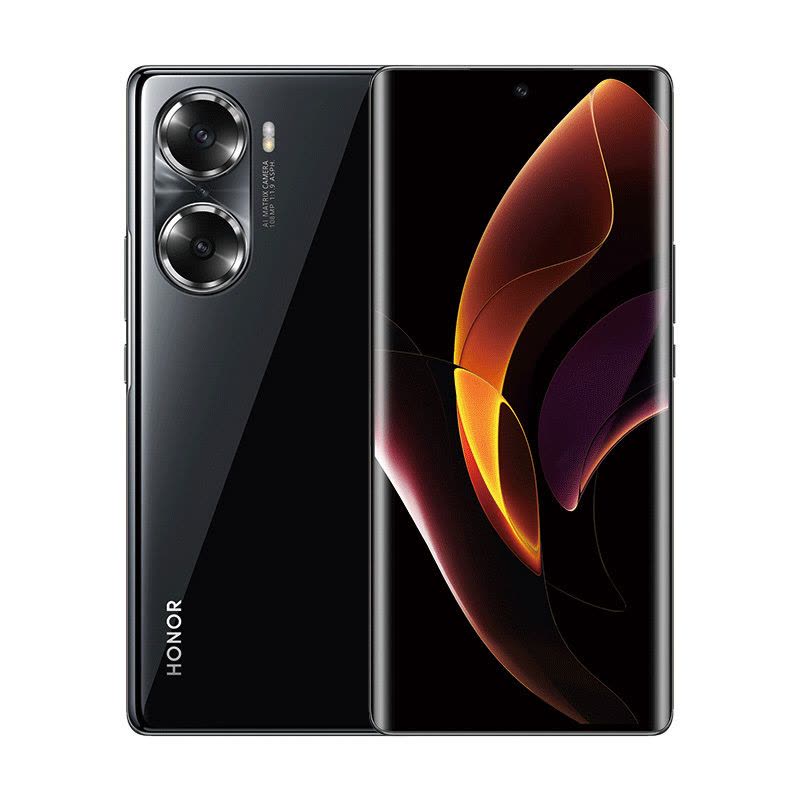荣耀60 12GB+256GB 亮黑色 前后对称双曲设计 1亿像素超清影像 AI手势识别 Vlog隔空换镜 骁龙778G 66W超级快充 4800mAh超长续航 5G手机图片