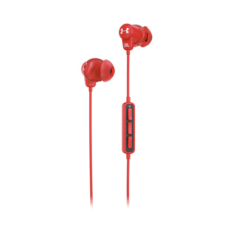 JBL Under Armour 1.5升级版 无线蓝牙运动耳机 入耳式线控 手机耳机/耳麦 红色