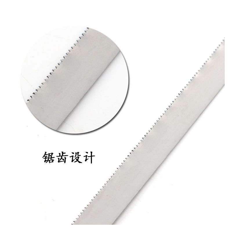 高碳钢锯条手工300mm锯条金属木工切割锯牙齿12寸钢锯条多功能锯|5根(钢锯条)
