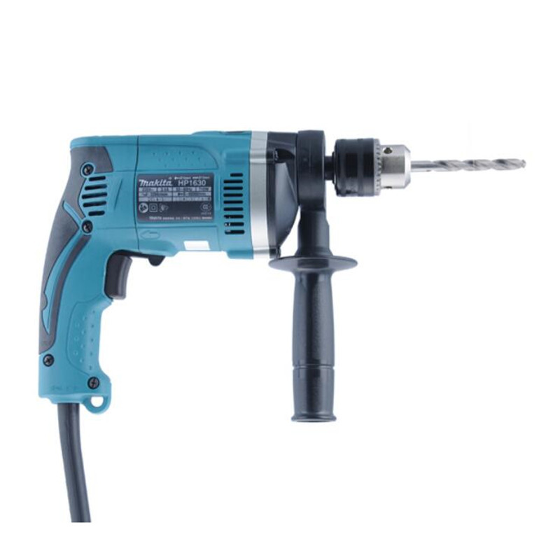 牧田(makita) 冲击钻HP1630可调速多功能电钻16MM大功率710W石材混凝土打孔电钻 单台标配(单位:台)