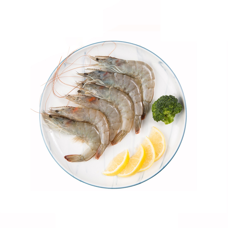 食无竹 冻白虾1.6KG/盒