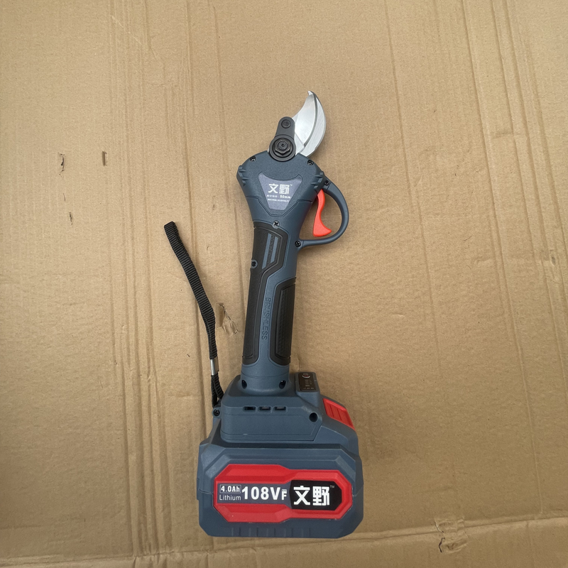 文野 充电式树枝剪果树剪108VF 修剪开口5.0(两电一充)/台高清大图