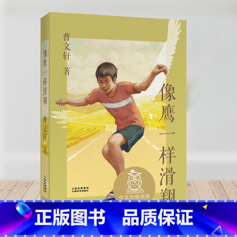 像鹰一样滑翔 【正版】像鹰一样滑翔 曹文轩 经典作品集 中国少年成长故事 11-12岁 中文分级阅读六年级阅读范本 青少