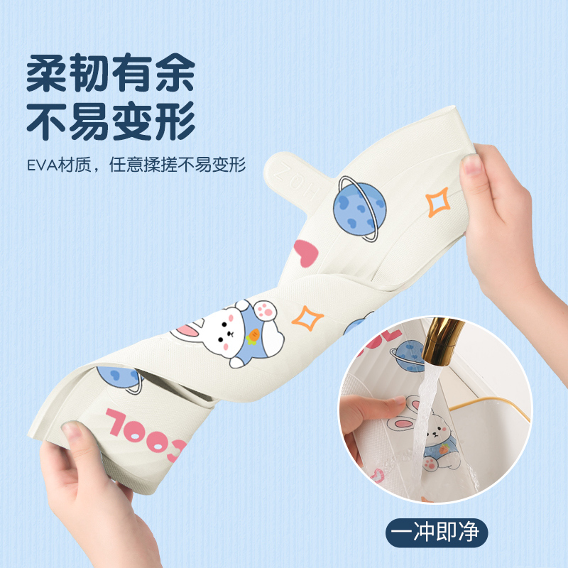 马桶坐垫2024新款四季通用防水座垫套家用夏天厕所免洗圈坐便垫子-【2个装】星球兔高清大图