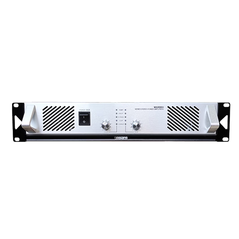 DSPPA专业立体声功放MX2000II高清大图