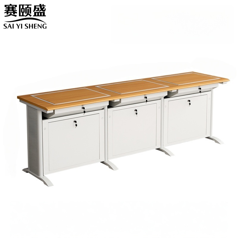 赛颐盛隐藏式翻转电脑桌高清大图
