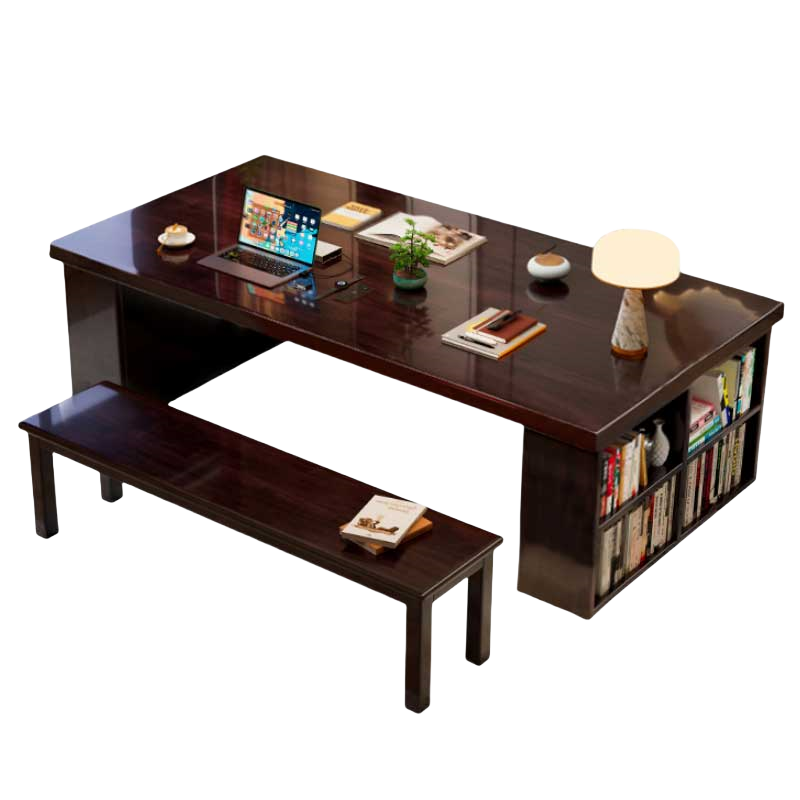 铭思达实木长条桌高清大图