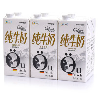 【中粮我买网】上质 Öufrisch欧诺鲜低脂牛奶1L*6（德国原装进口）