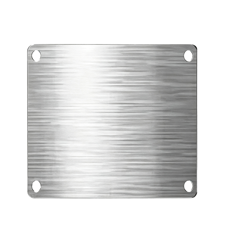 今弘达 JHD-BX250 不锈钢 直径100mm 250*250*1mm 展示铭牌(计价单位:个)银色高清大图