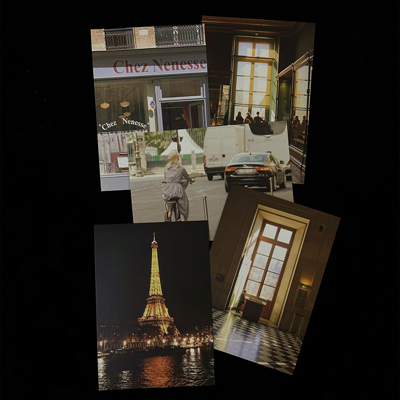 [正版]巴黎故事 摄影师@黎不朽 28张温柔浪漫的巴黎摄影作品集 告白气球巴黎铁塔出类艺术明信片创意唯美风景文艺插画集高清大图