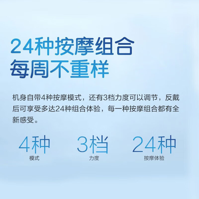 SKG 颈椎热敷枕颈椎按摩器 BP3 三挡热敷超长续航大面积热敷高清大图