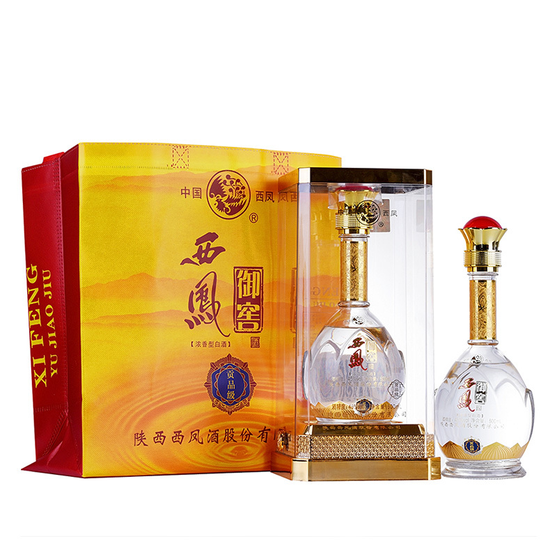 西凤 御窖酒(贡品级)白酒45度 整箱装500ml*6瓶 浓香型
