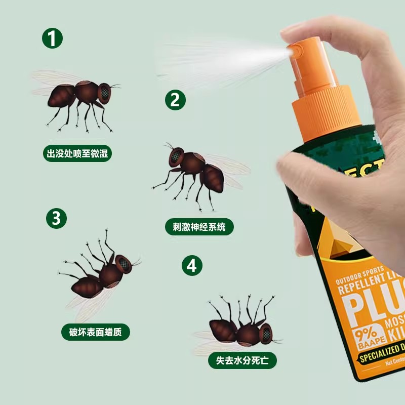 户外夜钓防蚊驱蚊水钓鱼驱蚊液登山爬山露营蚊虫不叮咬神器高清大图