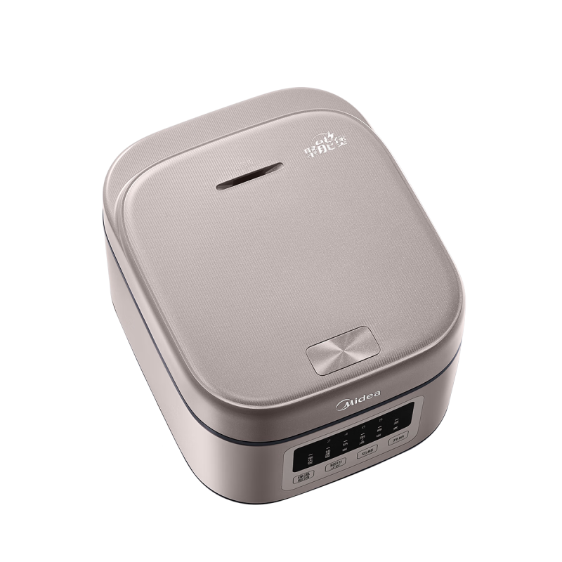 美的(Midea)5L电饭煲 五层聚能釜 七大功能菜单 8H智能预约 金属拉丝外观 电饭锅 MB-AFB5052R高清大图