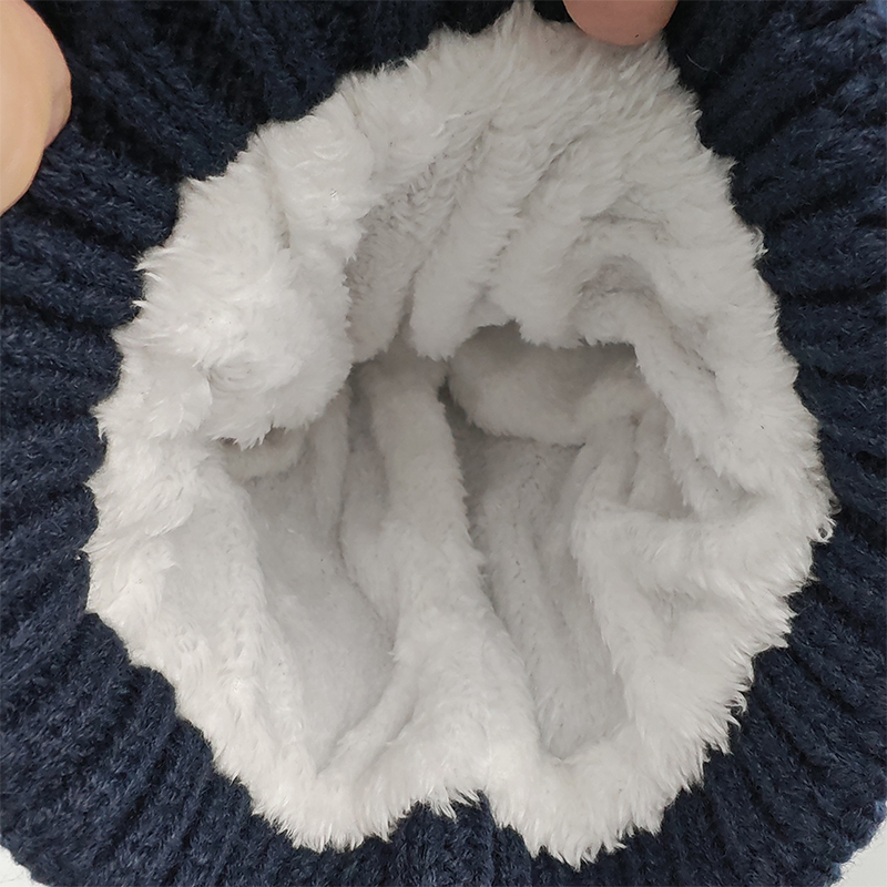 鸽护 帽子三件套 GH185QDK-藏青色 套高清大图