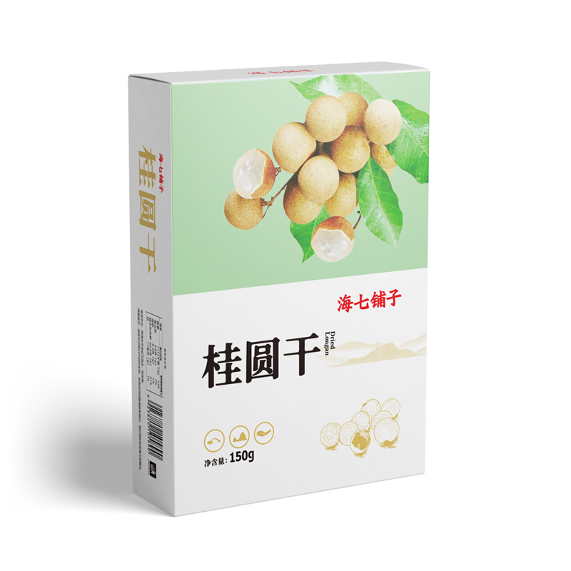海七 桂圆干 150g/盒高清大图