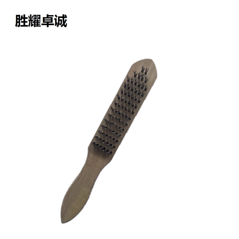 胜耀卓诚 木柄钢丝刷 大号 把高清大图