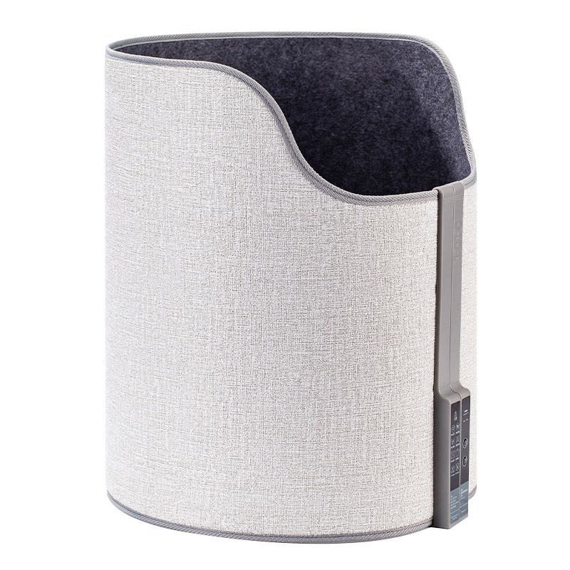 奥克斯办公室暖脚神器暖脚炉桌下暖脚垫冬天取暖神器加热暖腿暖脚宝 灰色机械基础款图片