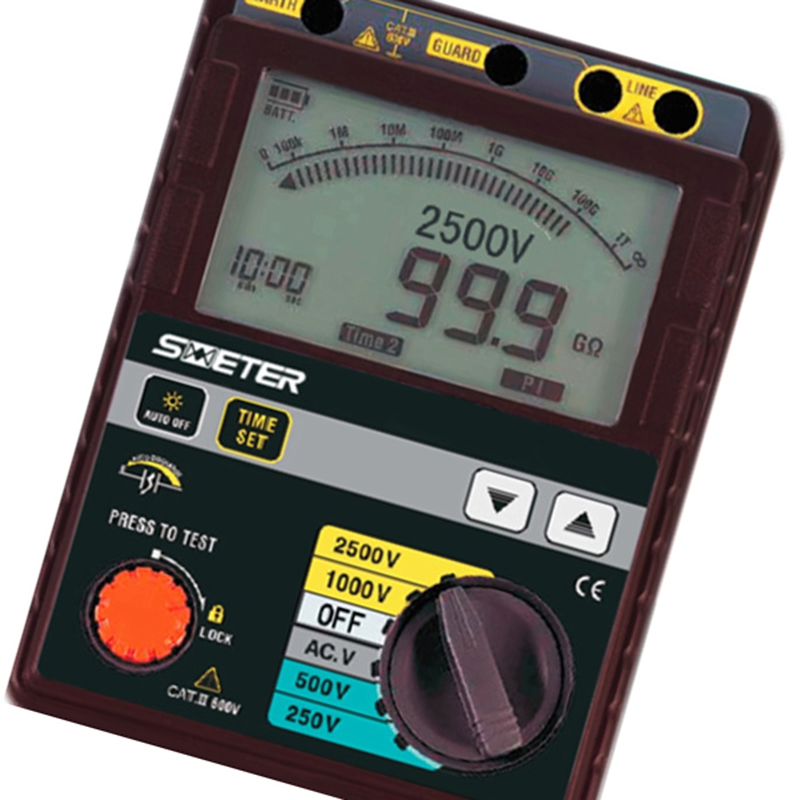 艾斯米特(SMETER) 2500V数字绝缘电阻测试仪 S321E (单位:台)