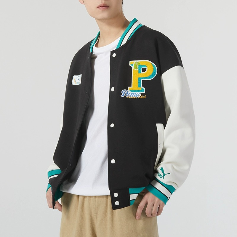 彪马(PUMA)男装新款跑步训练运动服户外时尚休闲舒适防风夹克外套625797-01 ZP高清大图