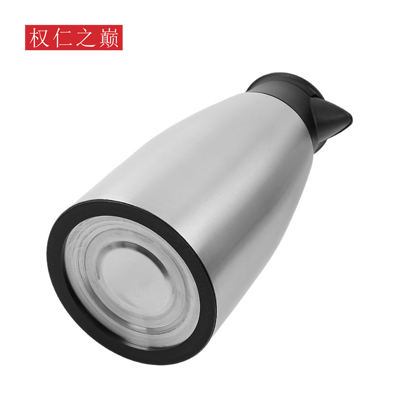 权仁之巅 保温水壶 2L流光银 个高清大图