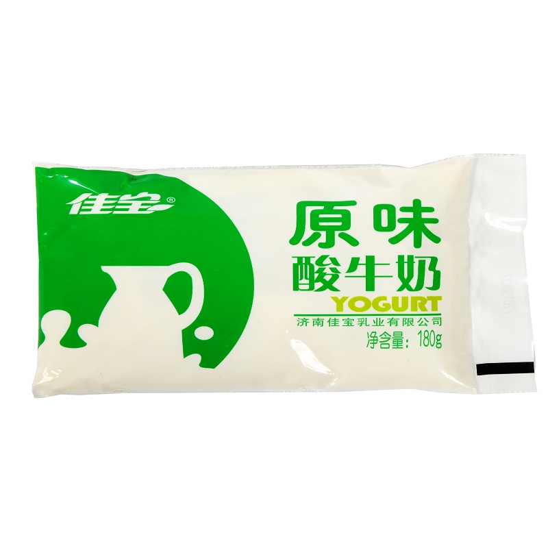 佳宝原味酸牛奶180g袋