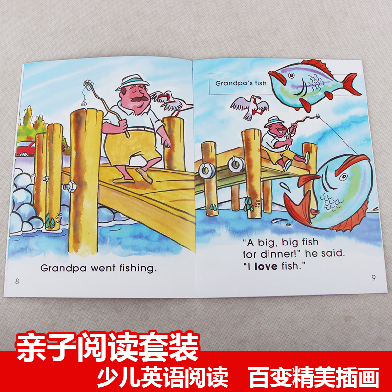 [正版]培生少儿英语阶梯阅读第2级全25册3 4 5 6 周岁亲子早教启蒙中英双语幼儿学习阅读漫画卡通故事可点读图书籍
