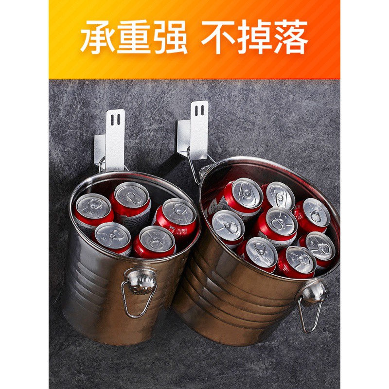 免打孔太空铝锅盖架菜板架盘收纳架用品多功能家用厨房置物架壁挂收纳层架 三维工匠高清大图