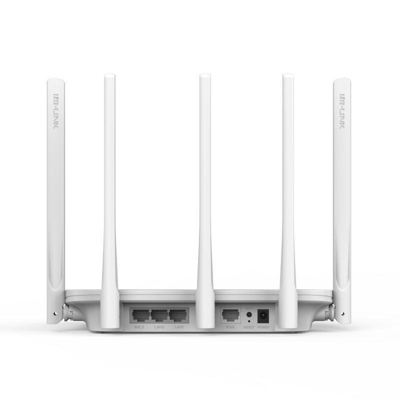 必联(B-LINK)BL-G1200大户型5天线双千兆大待机量穿墙双频5GWIFI无线路由高清大图