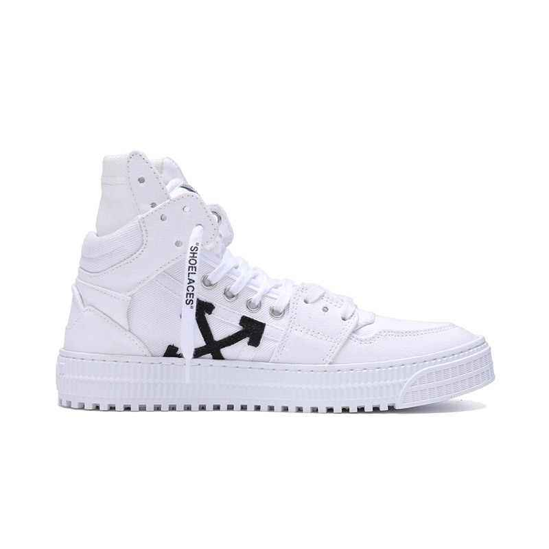 OFF WHITE 2020新品 男士徽标印花休闲高帮运动鞋