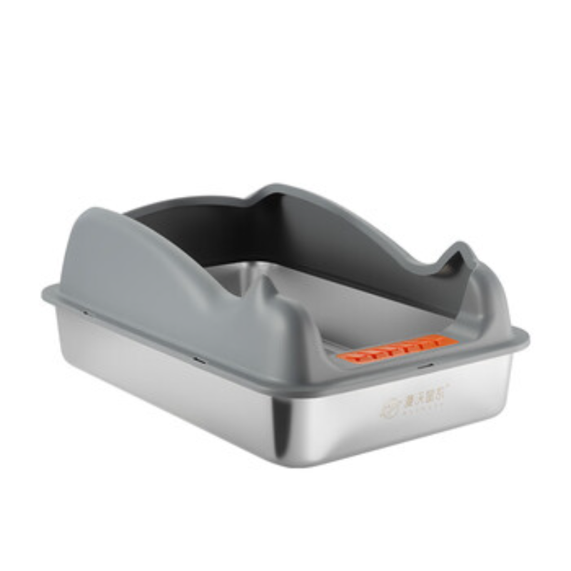 苏宁 漫沃星系 猫砂盆 不锈钢+PP 600*400*235mm