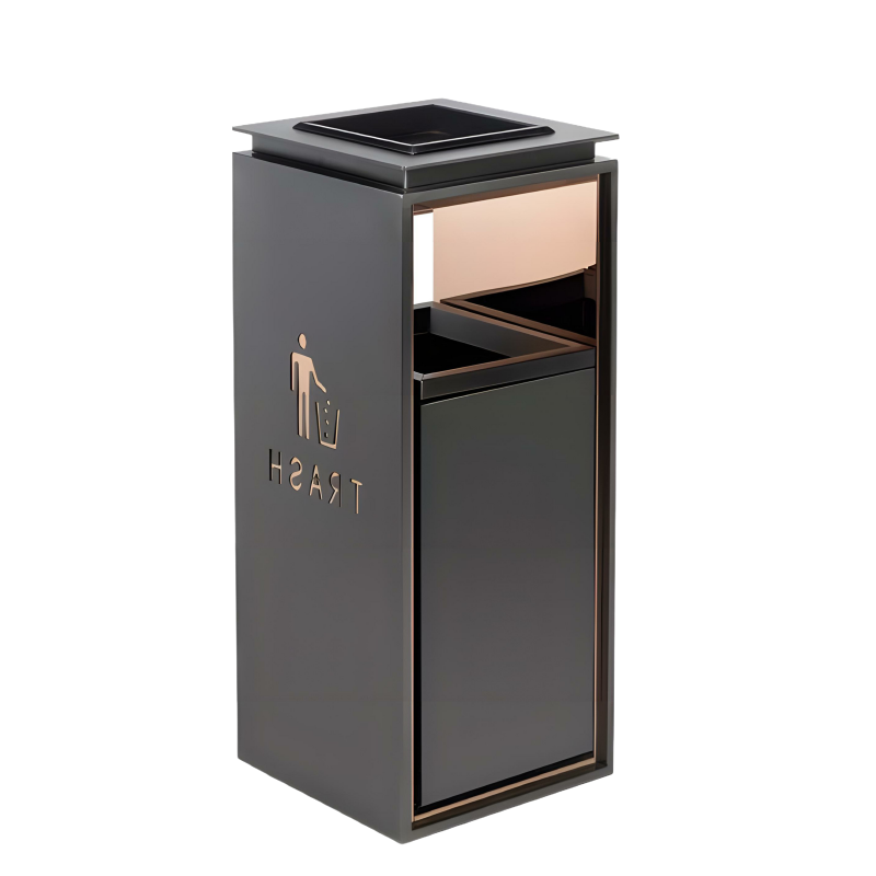 铭思达 不锈钢垃圾桶 1高清大图