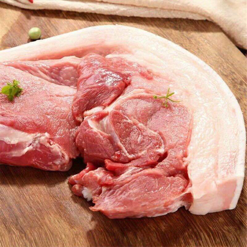 新鲜猪排骨肋骨散养黑猪现杀猪小排脊骨猪胸骨排骨五花肉土猪肉 3斤