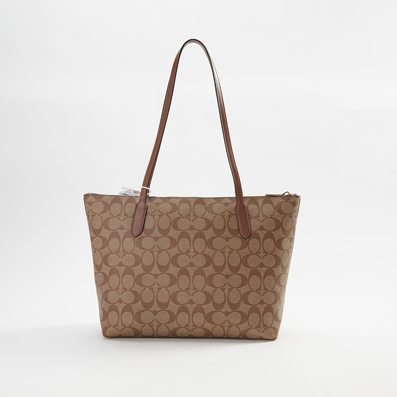 coach老花托特包f4455