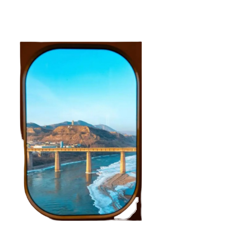 哈志友车厢内车门玻璃贴420*250mm高清大图