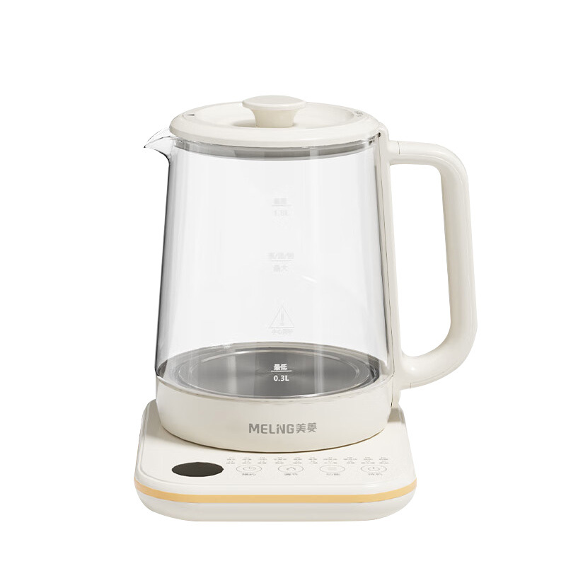 美菱加热器1.8L大容量防干烧安全智智能炖煮MH-DE18503