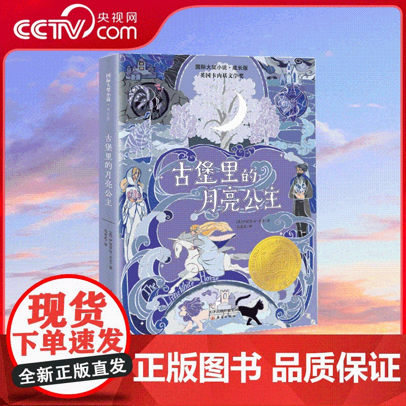 【央视网】国际大奖小说 成长版古堡里的月亮公主 获英国卡内基文学奖 J.K.罗琳的童年心爱之书 著名翻译家马爱农译本 X