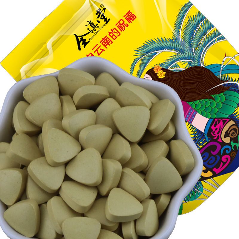 300克 600片/袋破壁油菜花粉片 低温气流破壁全滇堂厂家直销 破壁油菜花粉片300克/袋