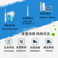 飞利浦(Philips)电动牙刷HX6711 声波震动式 充电式 电动牙刷 成人款电动牙刷