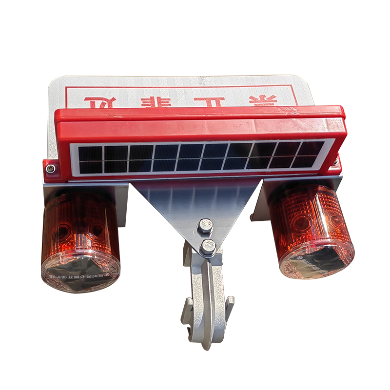 OHUI OHJW3127 2×0.3W LED 双头太阳能警示器(带语音) IP66 DC2.4V 1800K 盏高清大图