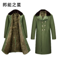 邦能之星棉大衣军绿色长款保暖内里加绒加厚救灾防寒服老式棉大衣劳保棉服N59272