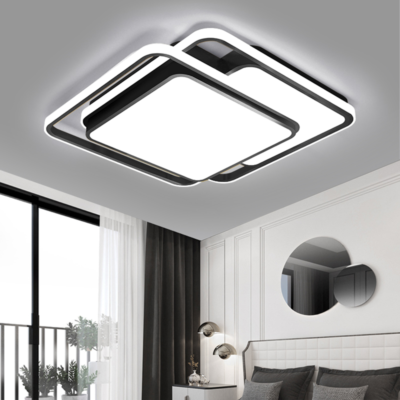 新款灯具简约现代大气卧室灯led吸顶灯温馨浪漫家用主房间灯个性创意